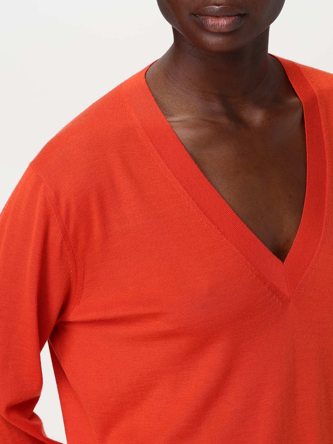 BOTTEGA VENETA PULLOVER: Pullover damen Bottega Veneta, Rot - Img 5