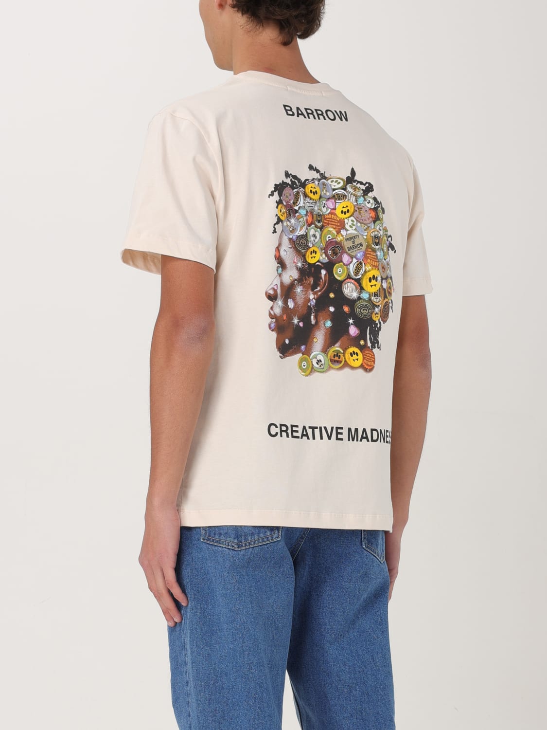 BARROW ФУТБОЛКА: Футболка Мужское Barrow, Кремовый - Img 2