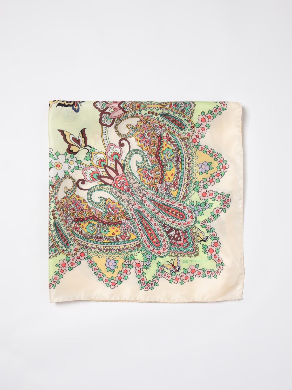 スカーフ ETRO Woman Scarf White WAXA0008AK643 X0806 ETRO: Scarf woman - White | Etro neck scarf WAXA0008AK643