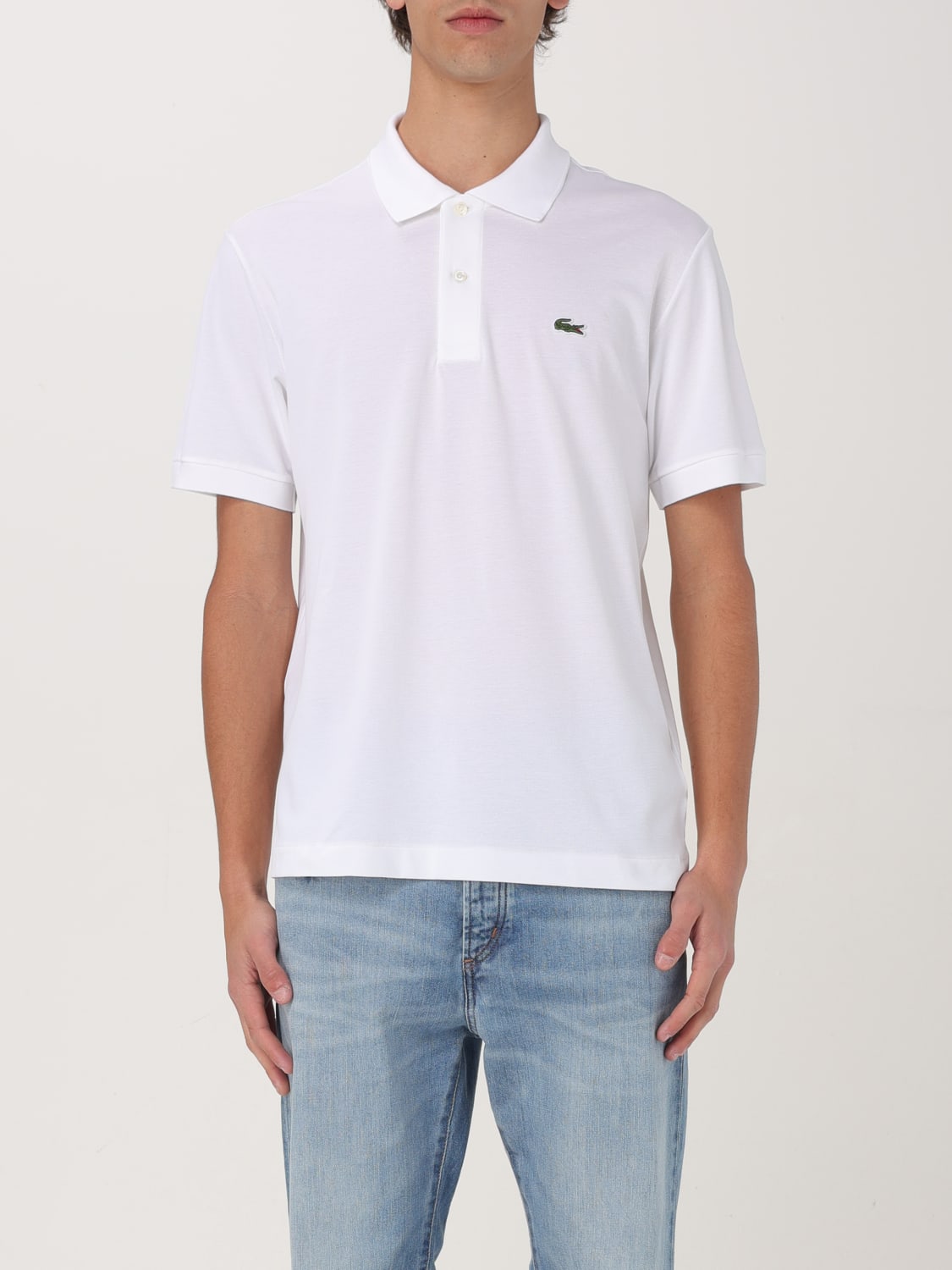 Tシャツ・カットソー LACOSTE Men T Shirts PH9851 001 White LACOSTE: T-shirt men - White | Lacoste polo shirt PH9851