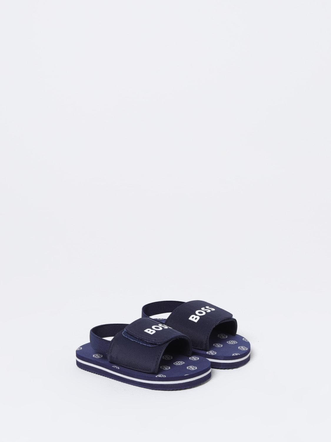 BOSS SHOES: Shoes kids Boss, Blue - Img 2