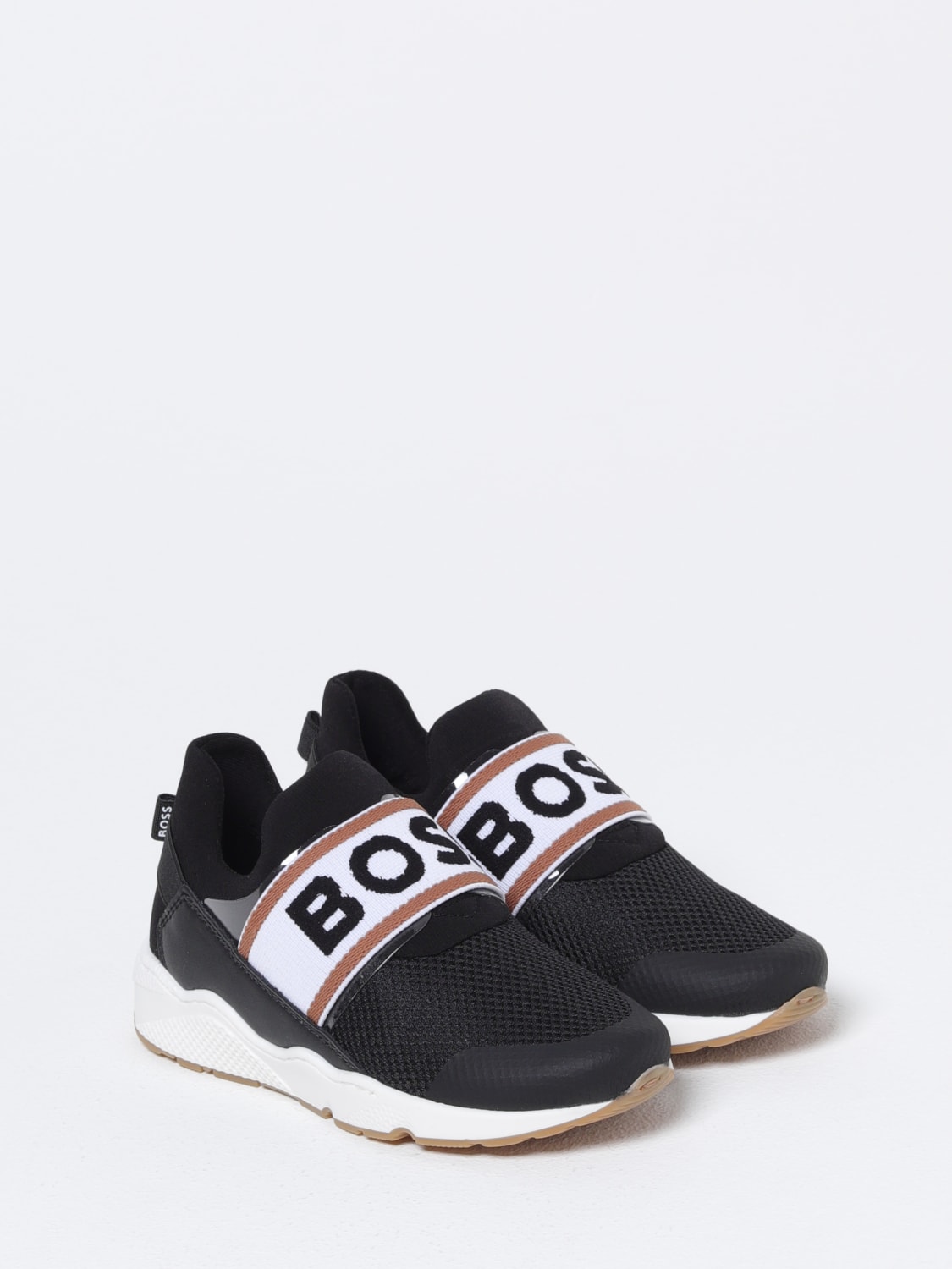 BOSS SNEAKERS: Shoes kids Boss, Black - Img 2