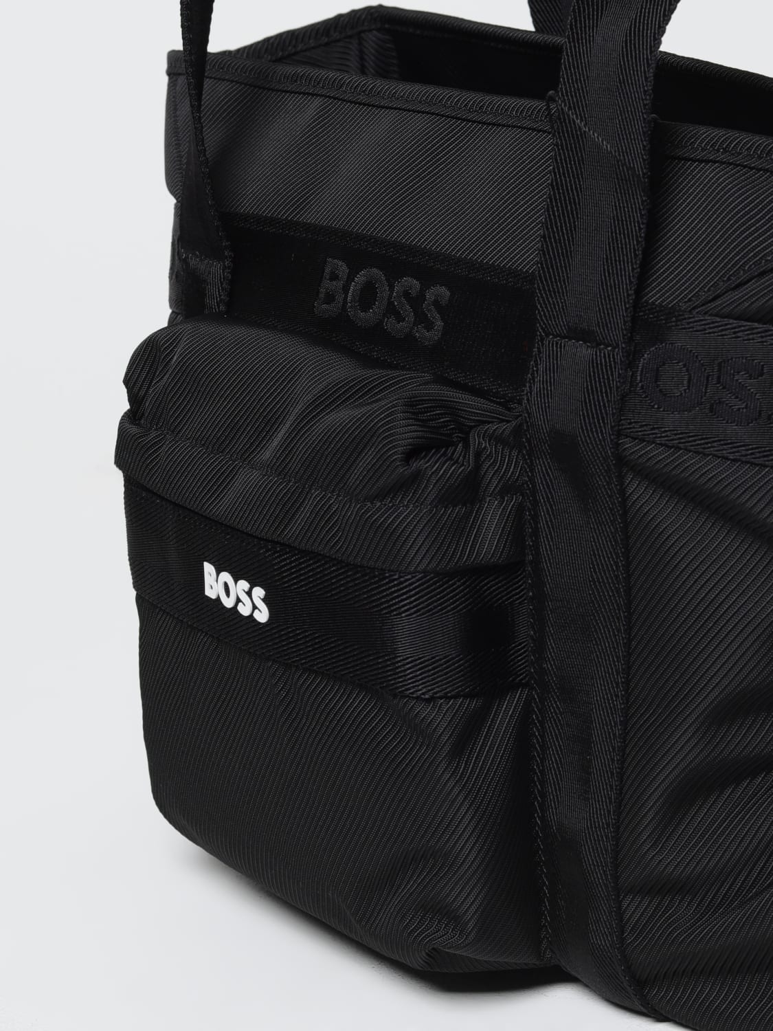 BOSS BLANKET SET: Duffel bag kids Boss, Black - Img 3