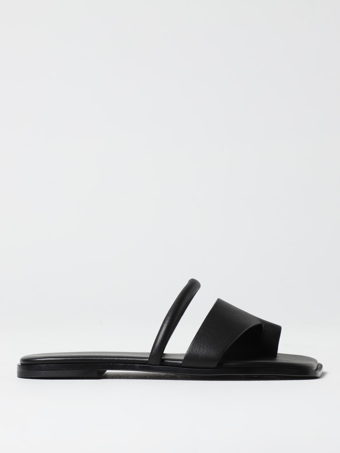 VIC MATIÉ HEELED SANDAL: Flat sandals woman Vic MatiÉ, Black - Img 1