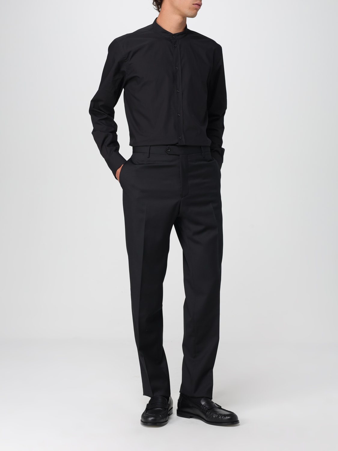 DOLCE & GABBANA CAMICIA: Camicia Dolce & Gabbana in cotone , Nero - Img 2