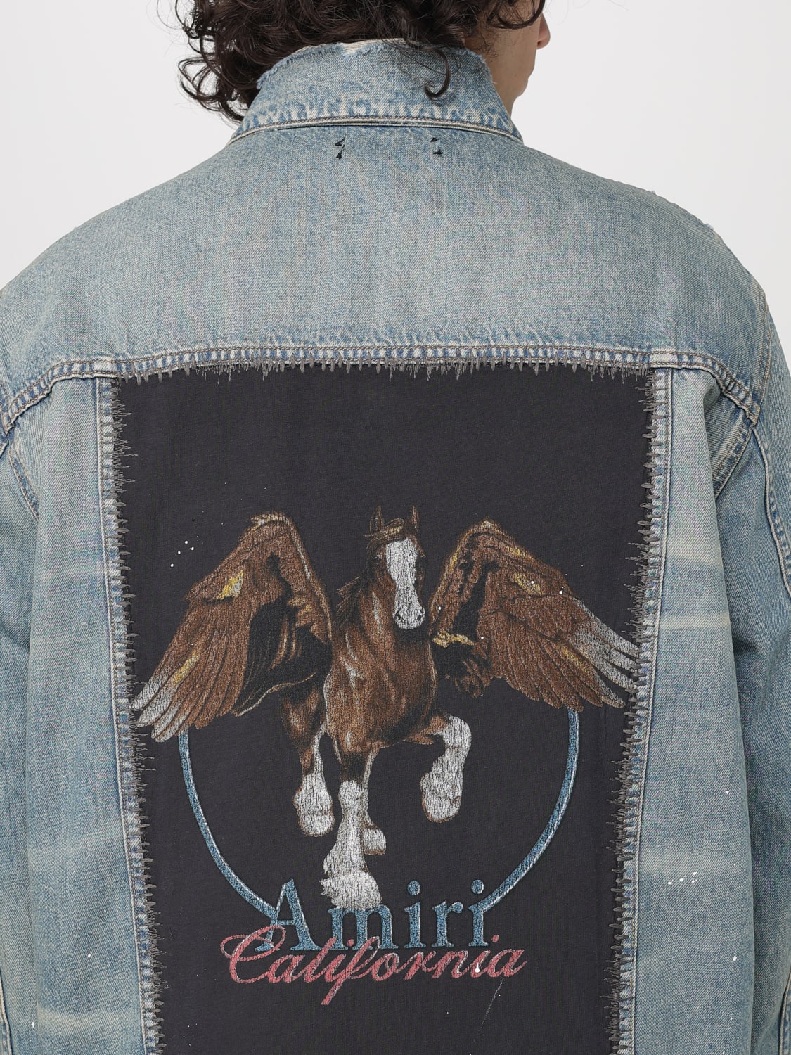 AMIRI CHAQUETA: Americana hombre Amiri, Azul Oscuro - Img 5