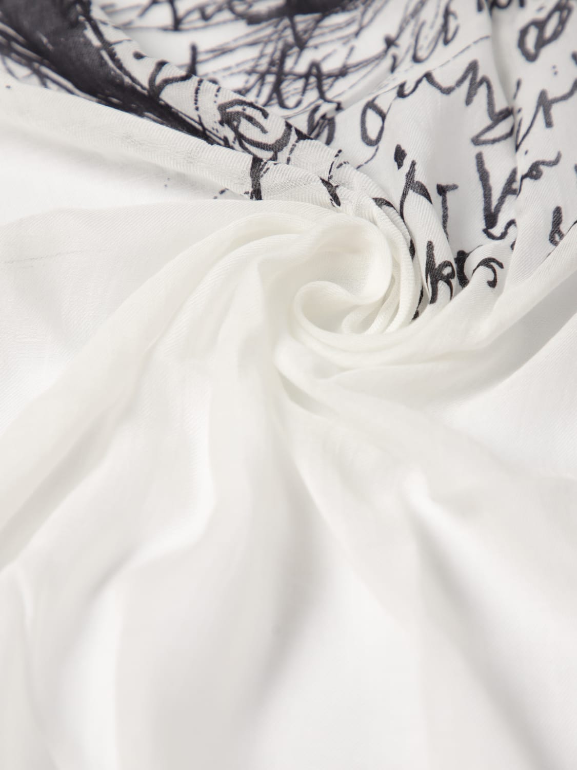 ANN DEMEULEMEESTER SCARF: Scarf men Ann Demeulemeester, Natural - Img 3