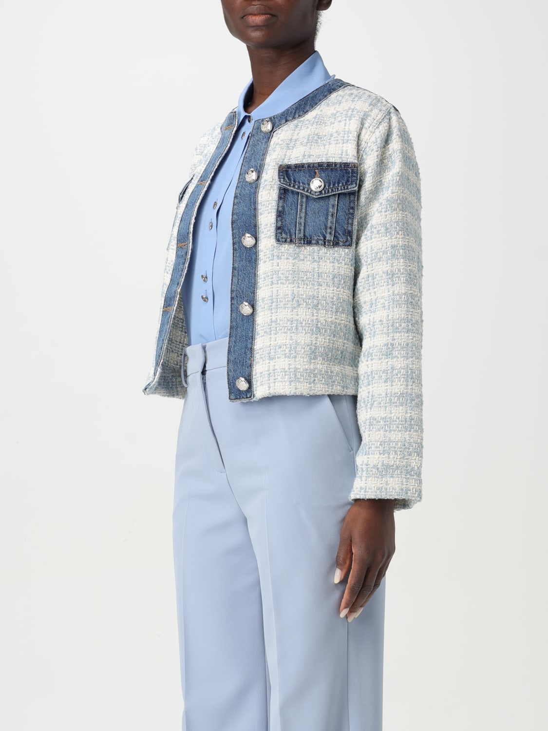 ジャケット LIU JO Women Jackets UA5262DS059 78569 White LIU JO: women's jacket - White | Liu Jo jacket UA5262DS059