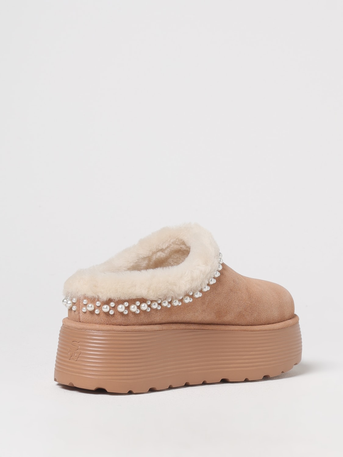 STUART WEITZMAN SHOES: Wedge shoes woman Stuart Weitzman, Beige - Img 3