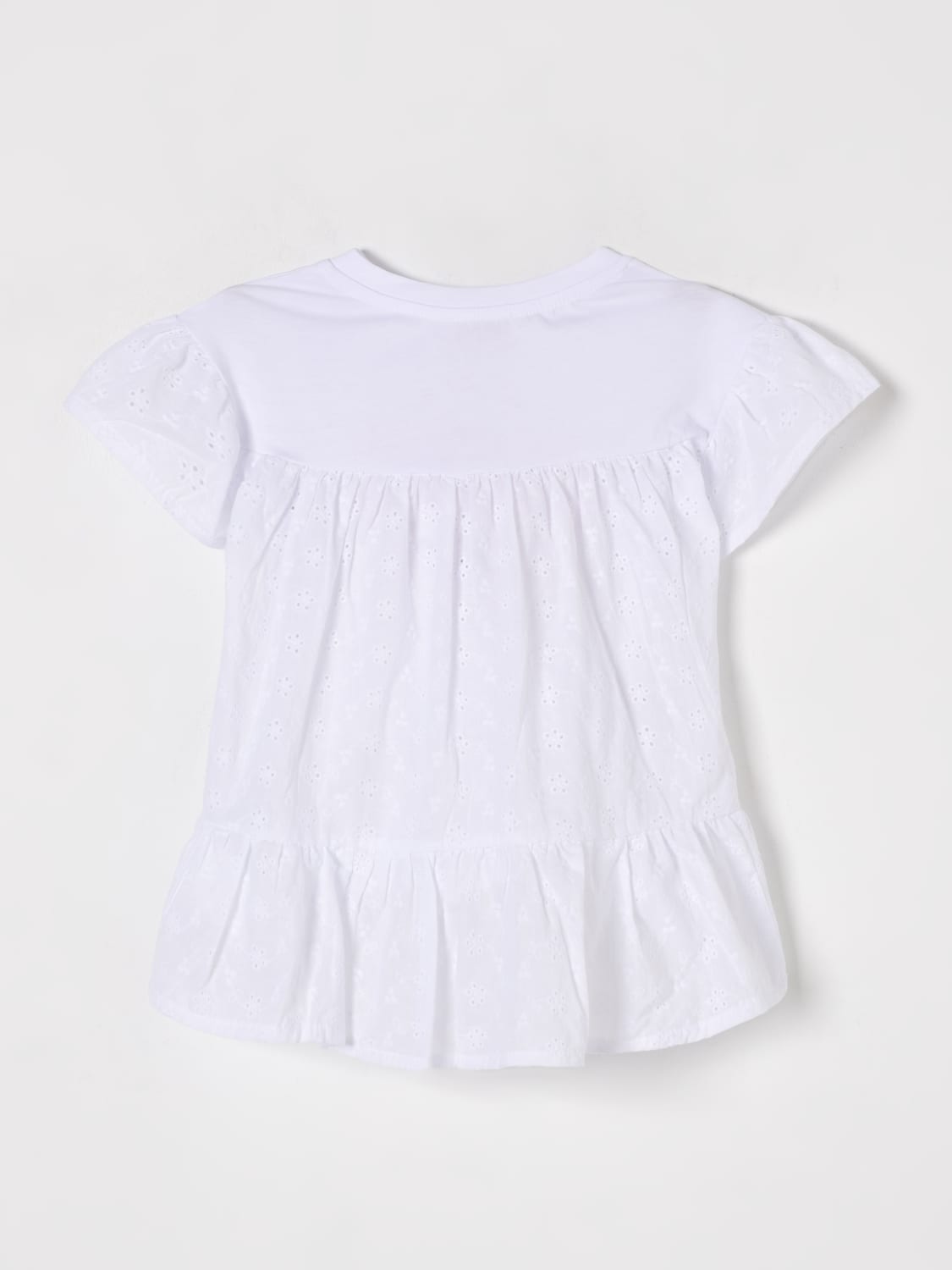 MONNALISA T-SHIRT: T-shirt enfant Monnalisa, Blanc - Img 2