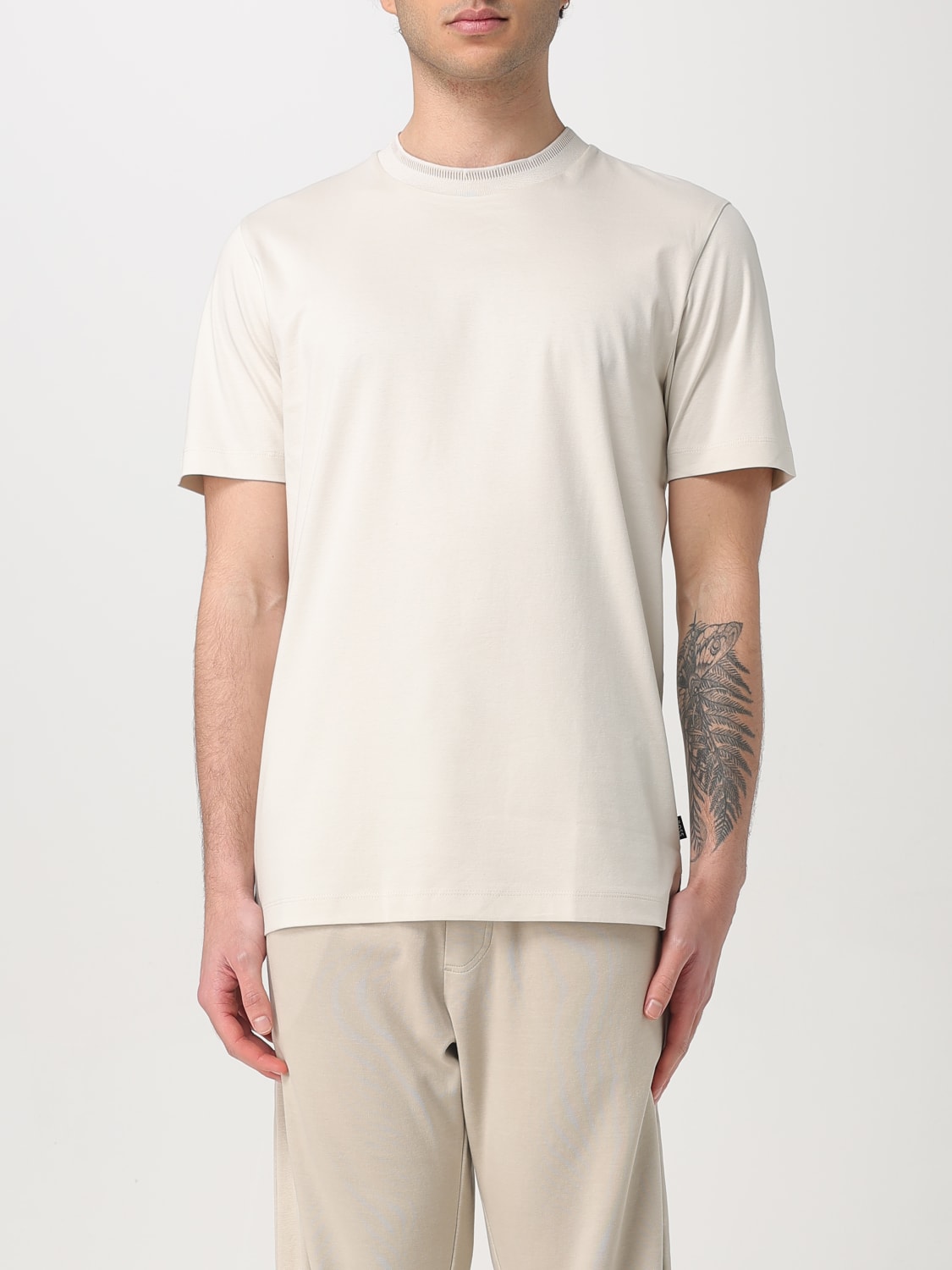 BOSS T-SHIRT: T-shirt men Boss, White - Img 1