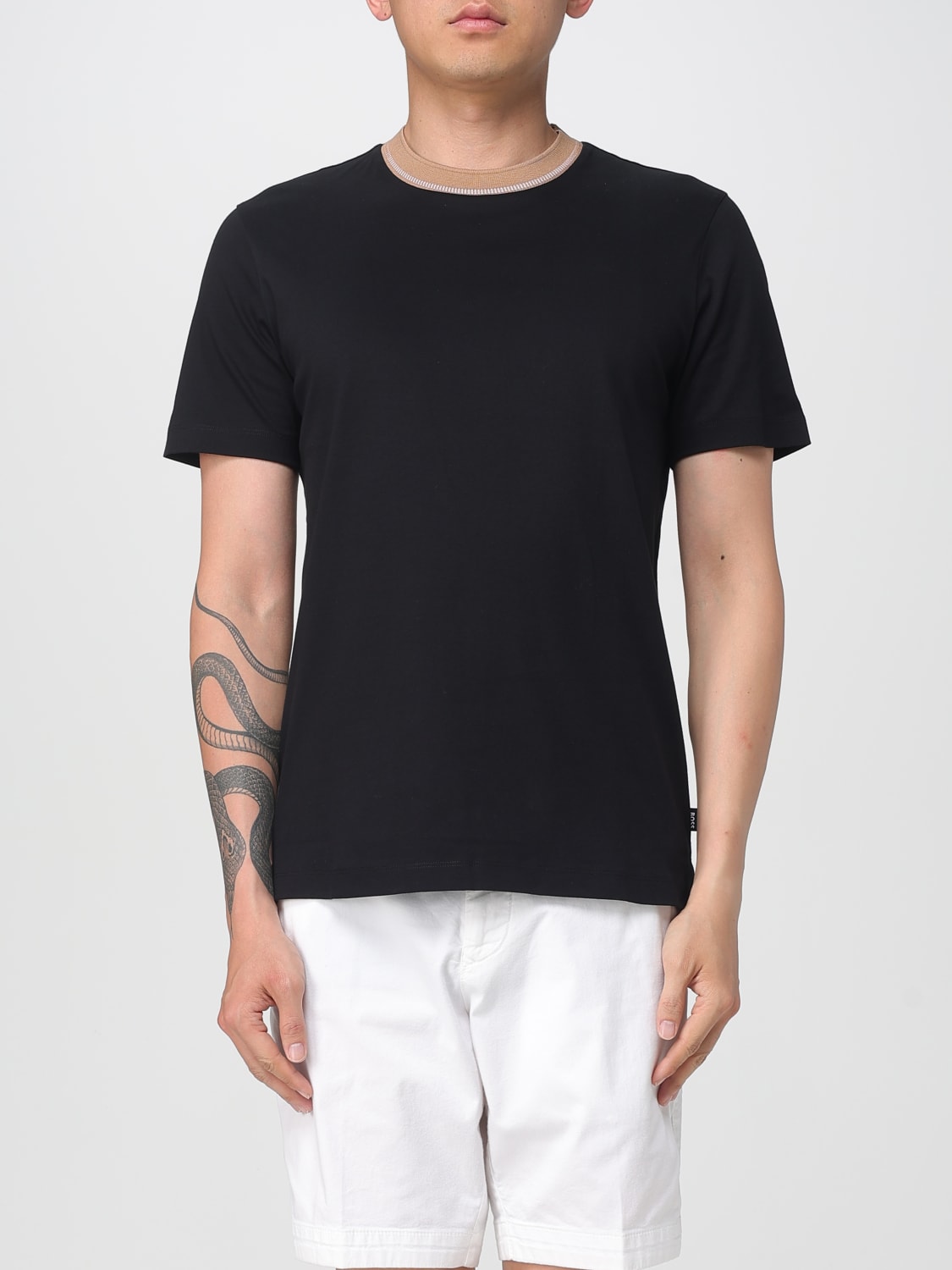 BOSS T-SHIRT: T-shirt men Boss, Black - Img 1