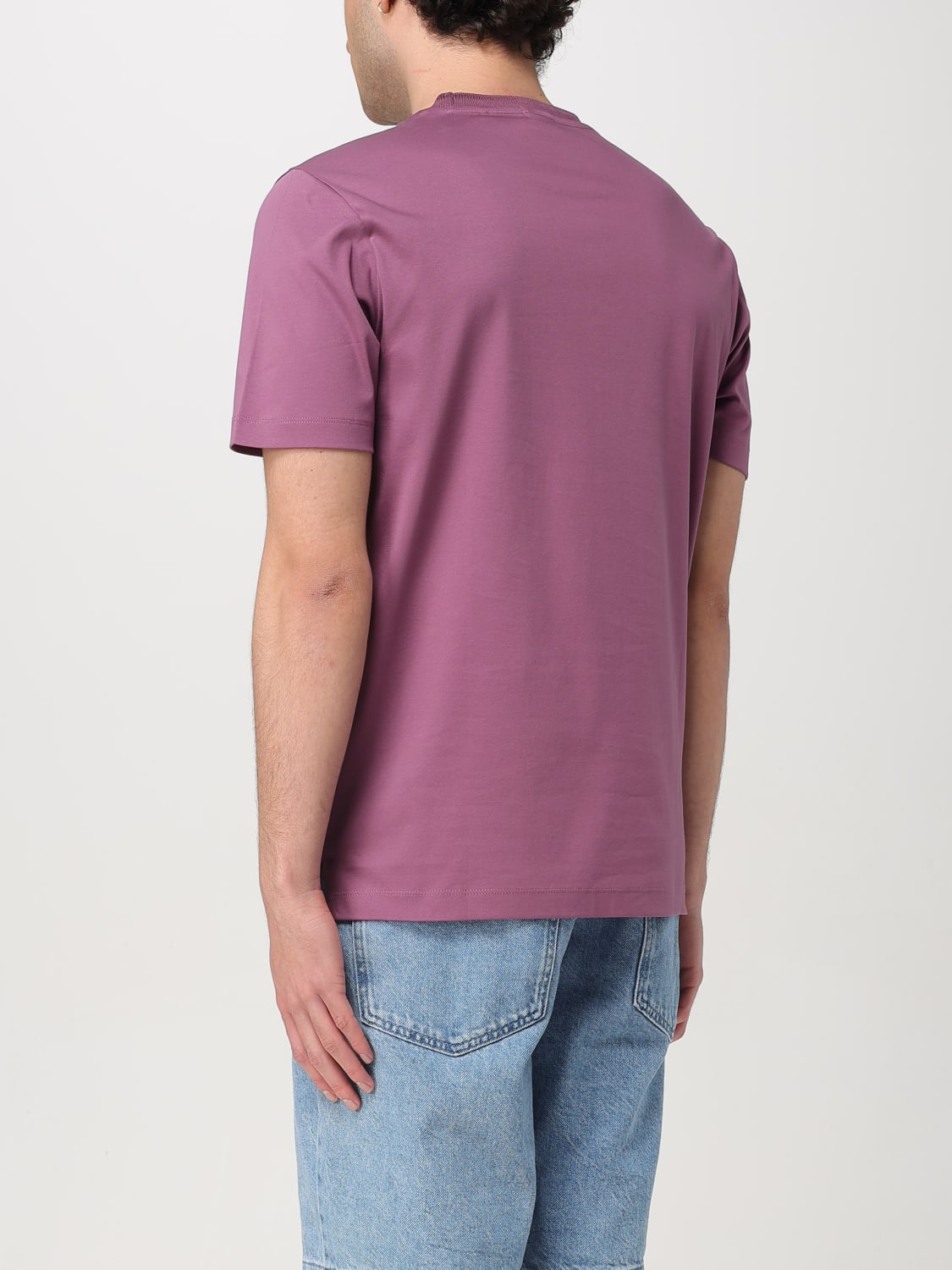 BOSS T-SHIRT: T-shirt men Boss, Violet - Img 2