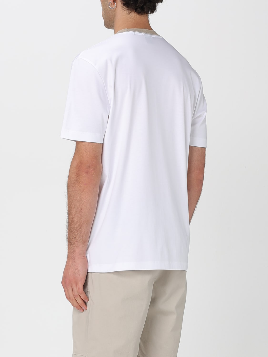 BOSS T-SHIRT: T-shirt men Boss, White 1 - Img 2