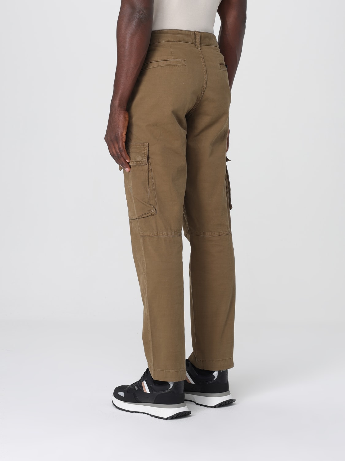 BOSS PANTS: Pants men Boss, Green - Img 2