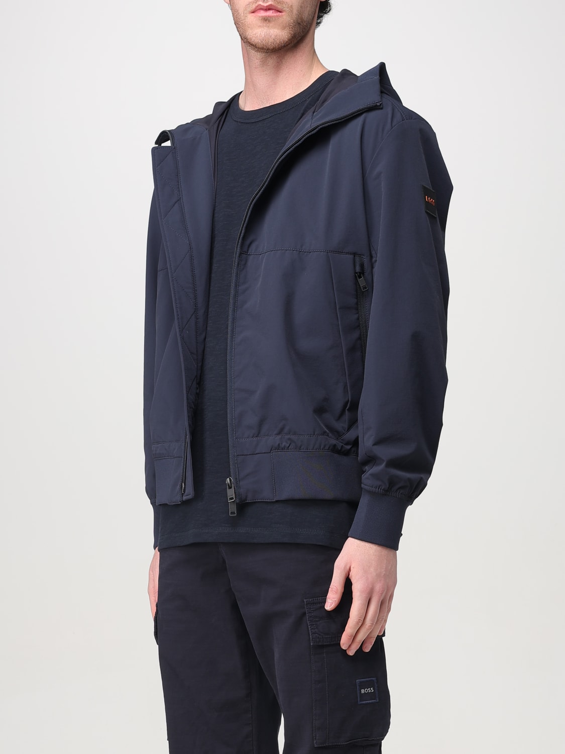 BOSS VESTE: Manteau homme Boss, Bleu - Img 4