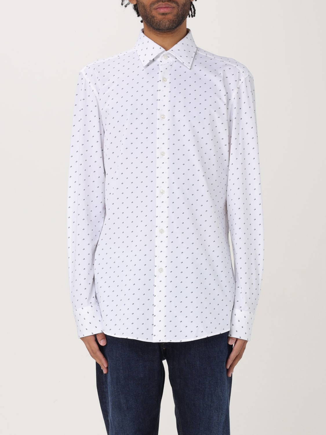 BOSS SHIRT: Shirt men Boss, Blue - Img 1