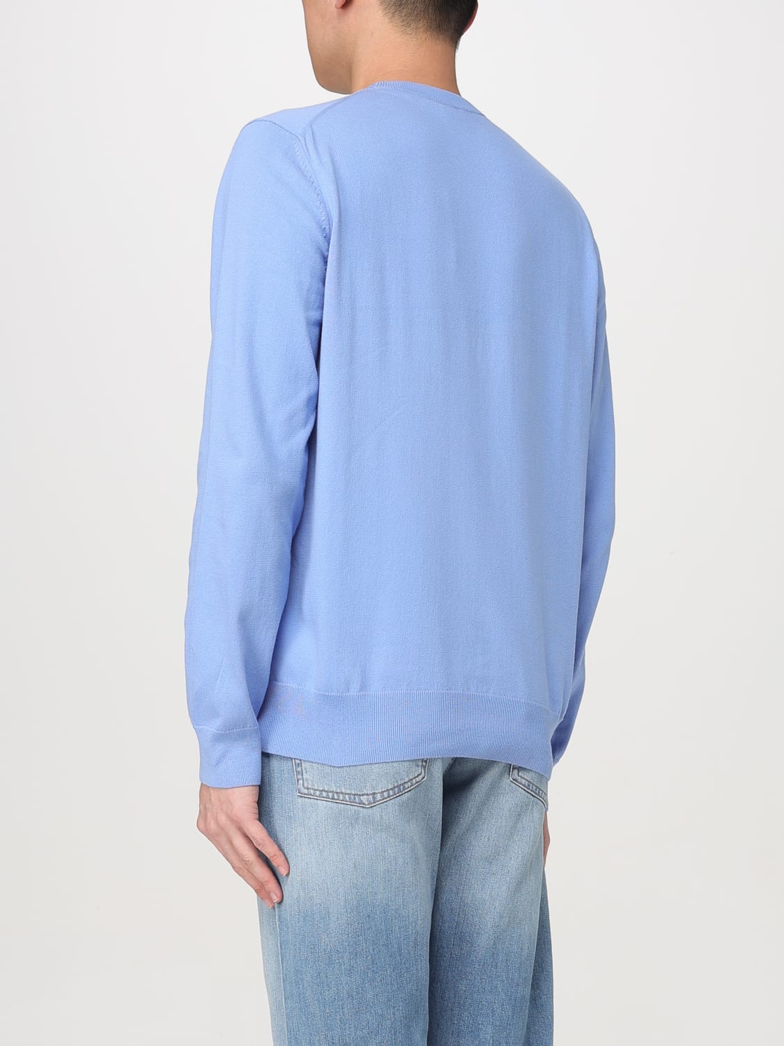 BOSS SWEATER: Sweater men Boss, Blue - Img 2