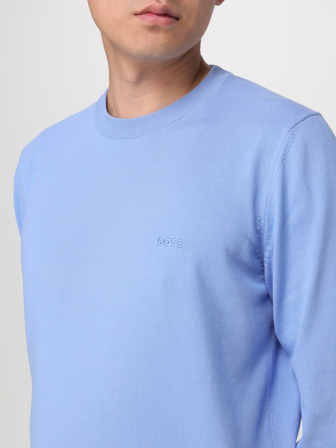 BOSS SWEATER: Sweater men Boss, Blue - Img 3