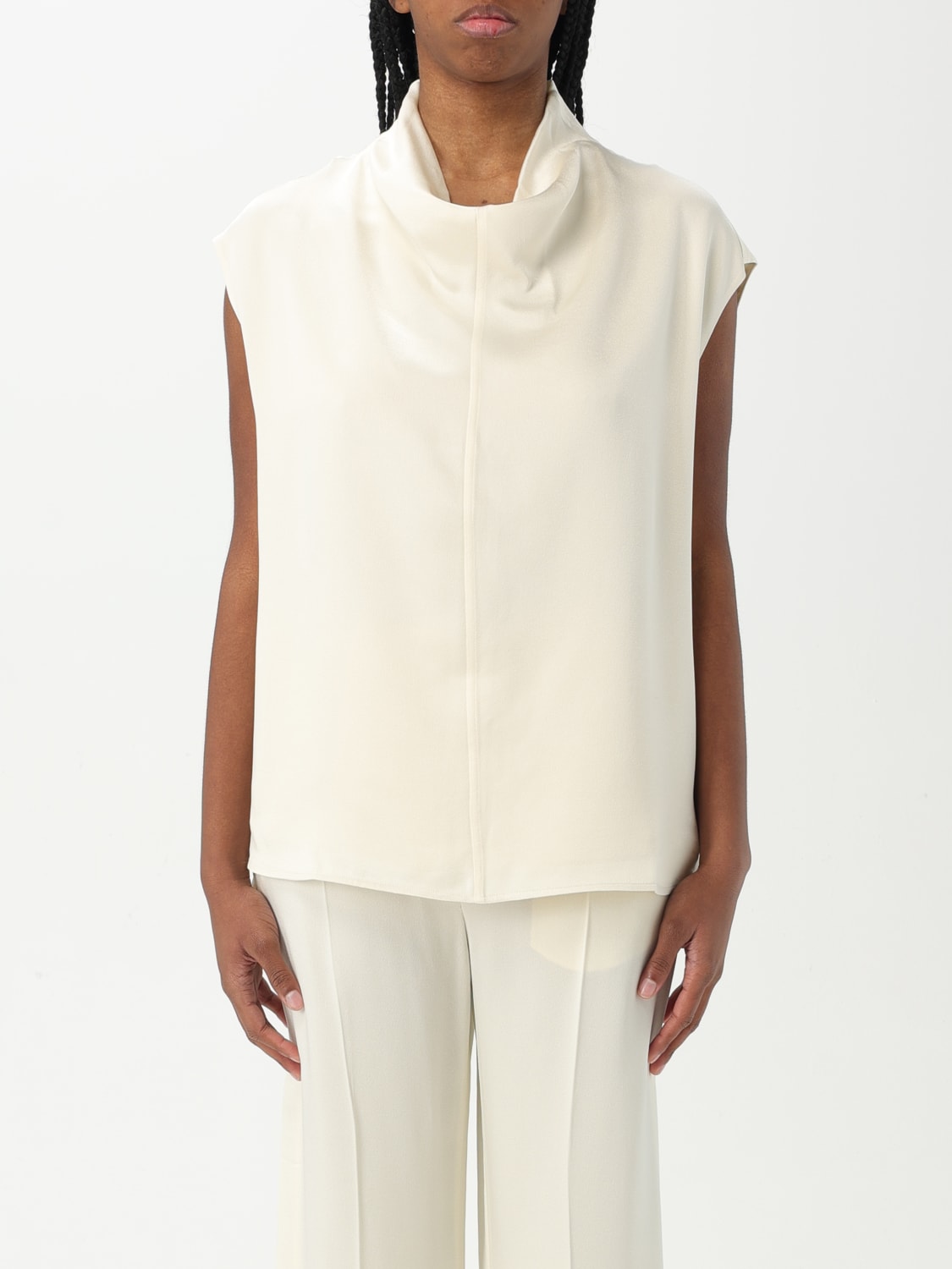 TOTEME TOP: Top mujer Toteme, Blanco - Img 1