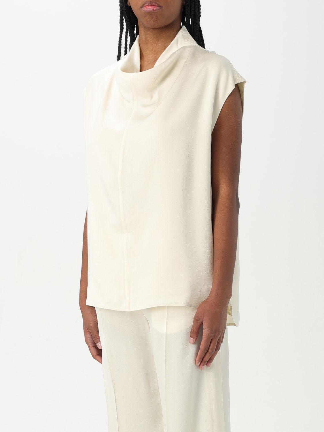 TOTEME TOP: Top mujer Toteme, Blanco - Img 4