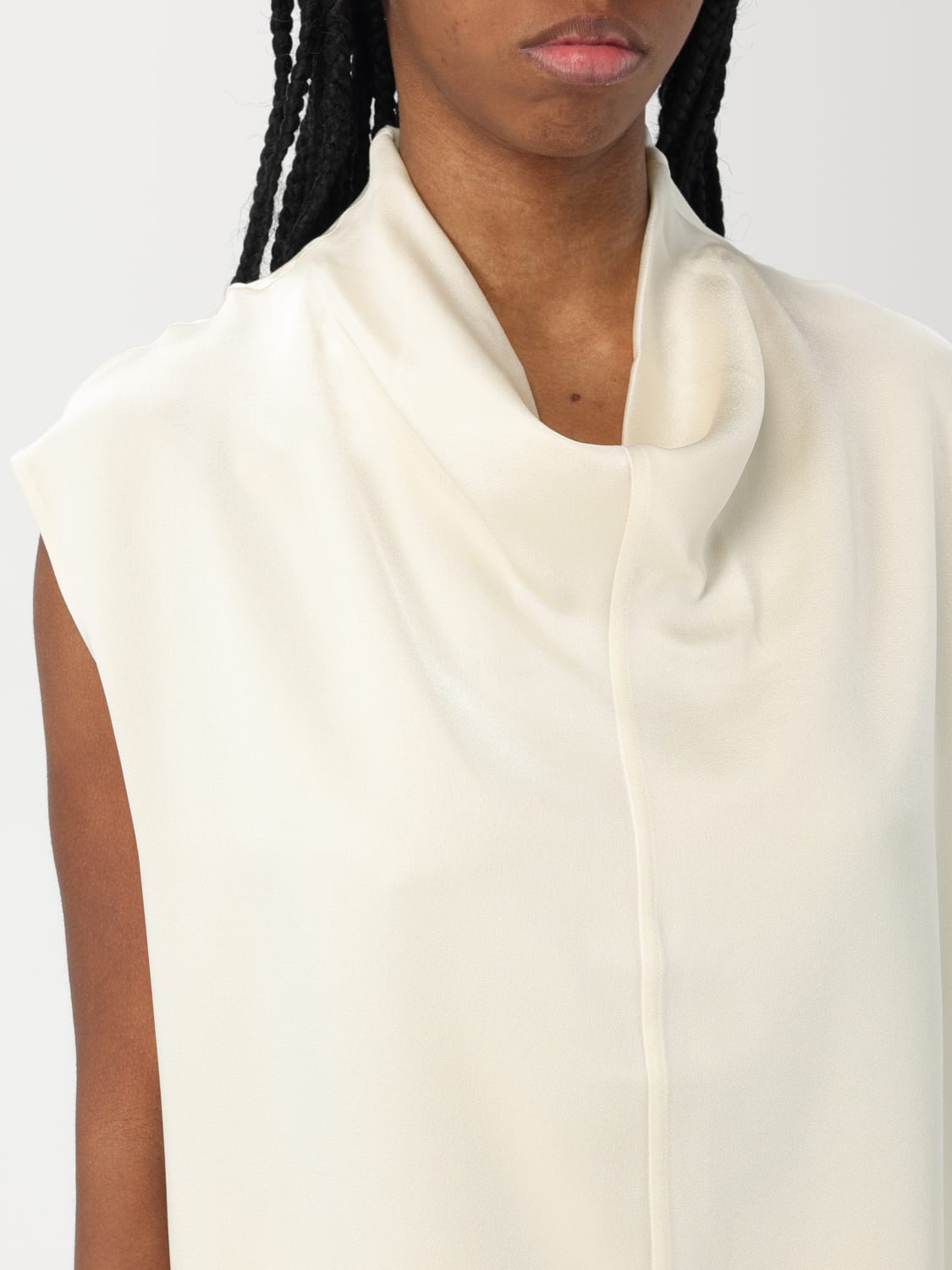 TOTEME TOP: Top mujer Toteme, Blanco - Img 5