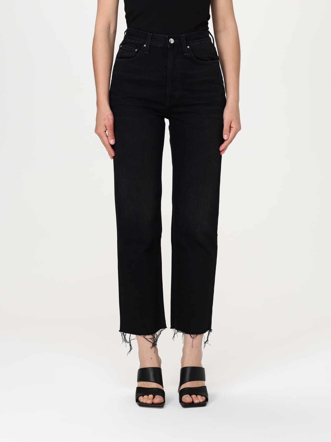 TOTEME VAQUEROS: Vaquero mujer Toteme, Negro - Img 1