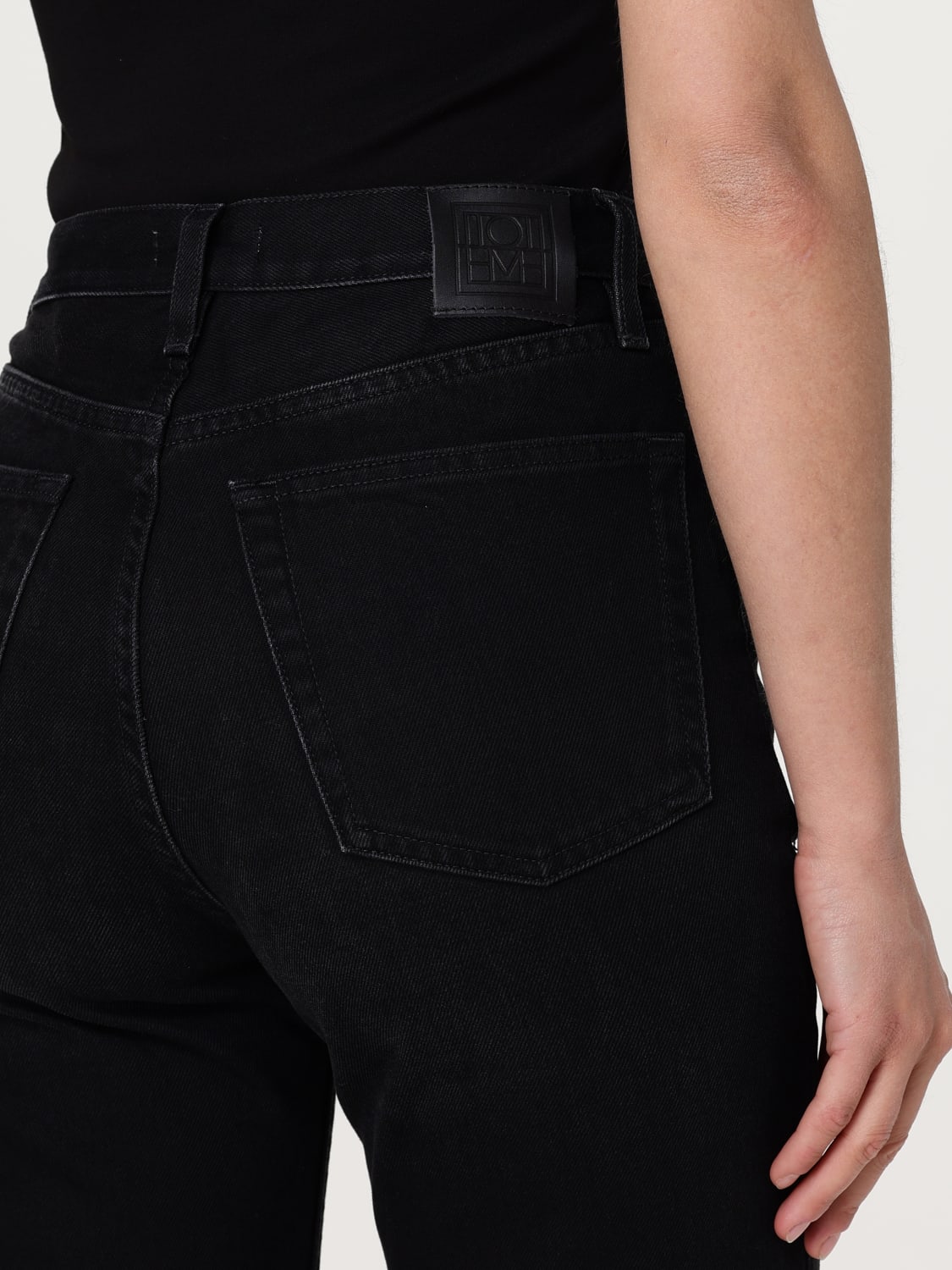 TOTEME VAQUEROS: Vaquero mujer Toteme, Negro - Img 4