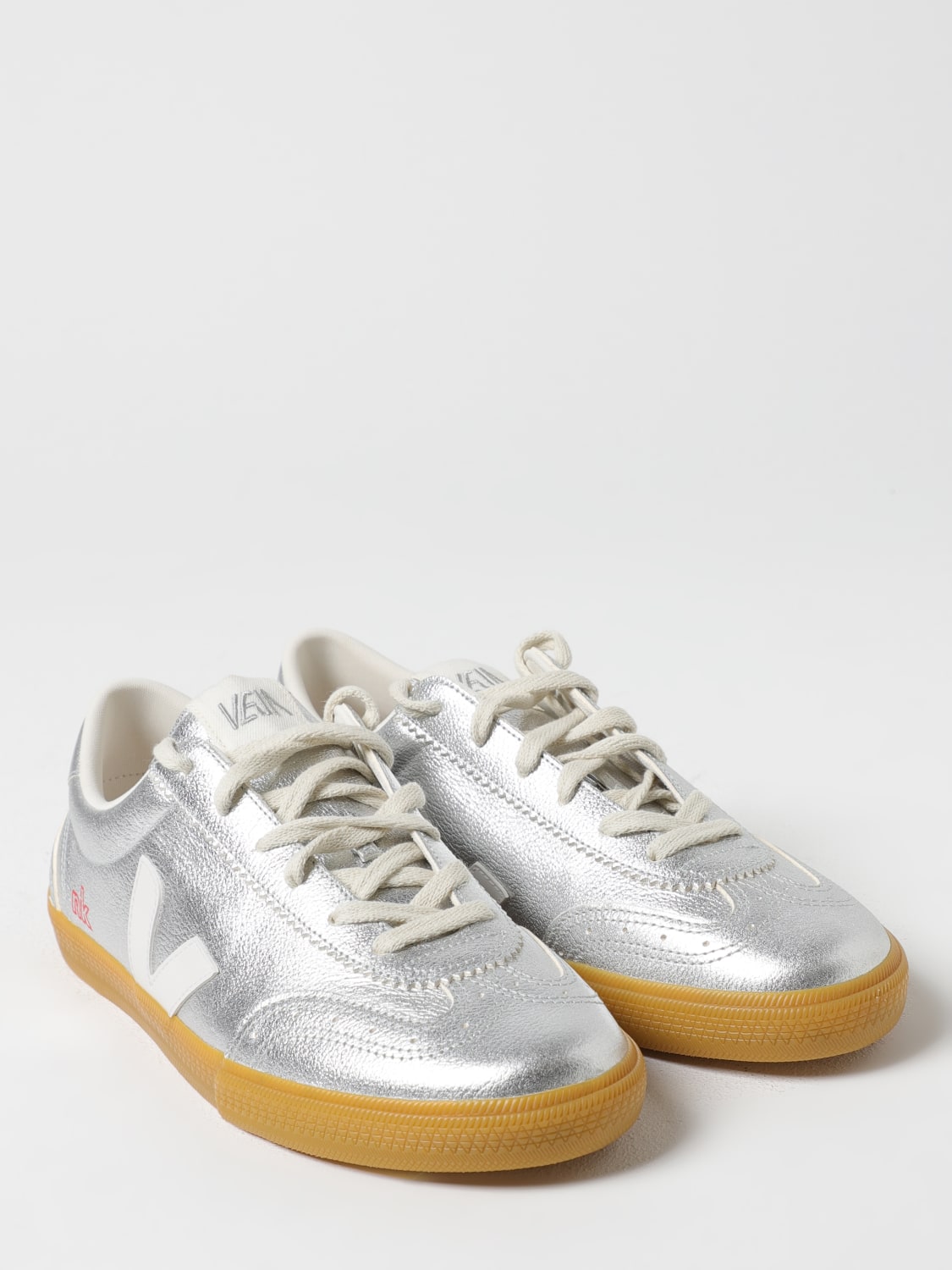 VEJA SNEAKERS: Sneakers men Veja, Silver - Img 2