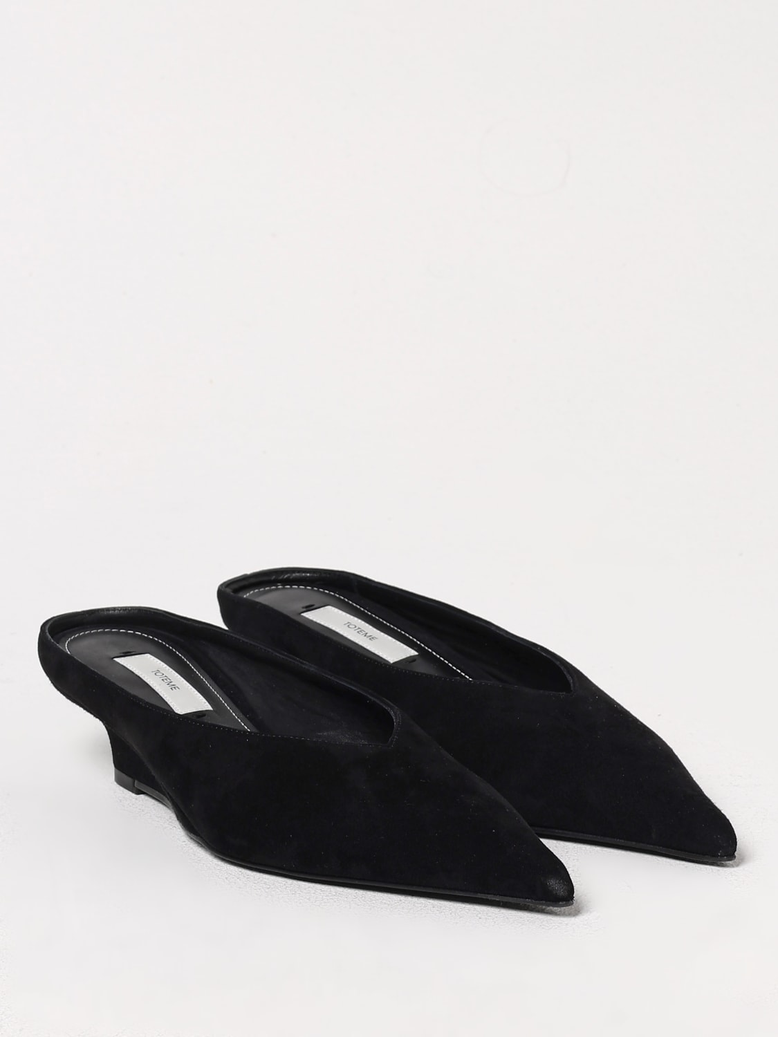 フラットシューズ TOTEME Woman Flat shoes Black 251WAS0179LE0012 001 TOTEME Woman Flat shoes Black 251WAS0179LE0012 001 (toteme