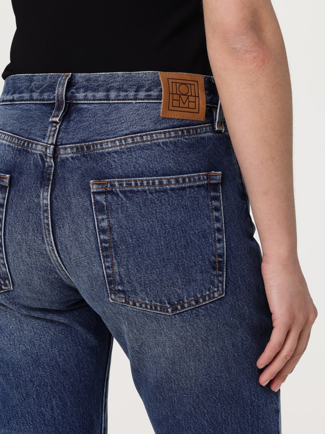 TOTEME JEANS: Jeans woman Toteme, Blue - Img 4