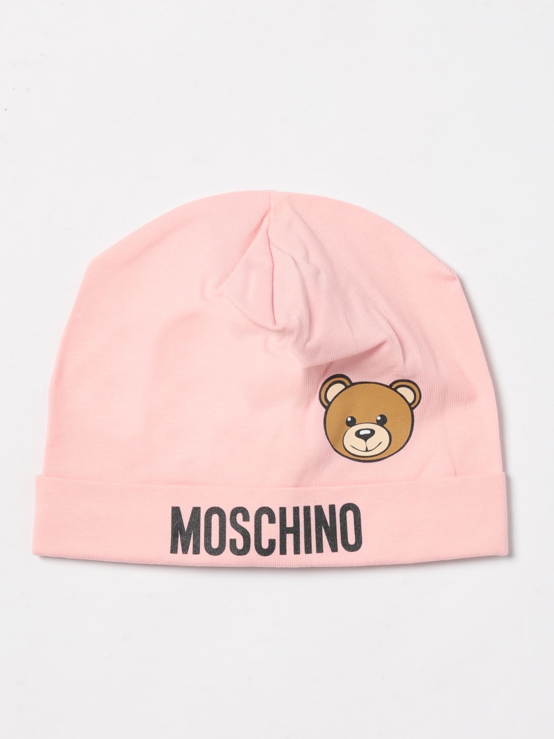 MOSCHINO HAT: Hat kids Moschino, Pink - Img 1