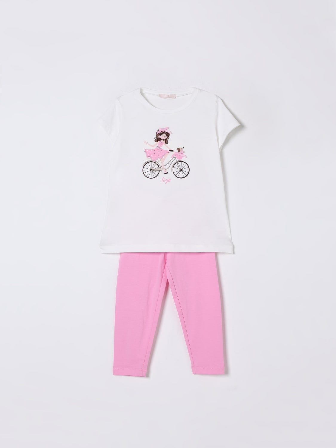 LIU JO CO-ORD: Co-ords kids Liu Jo, White 1 - Img 1