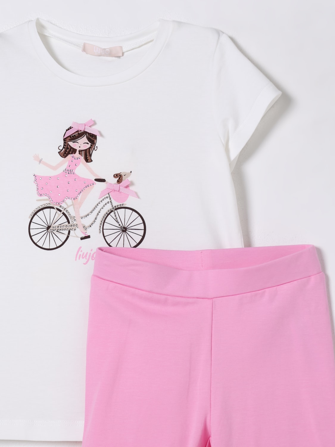 LIU JO CO-ORD: Co-ords kids Liu Jo, White 1 - Img 3