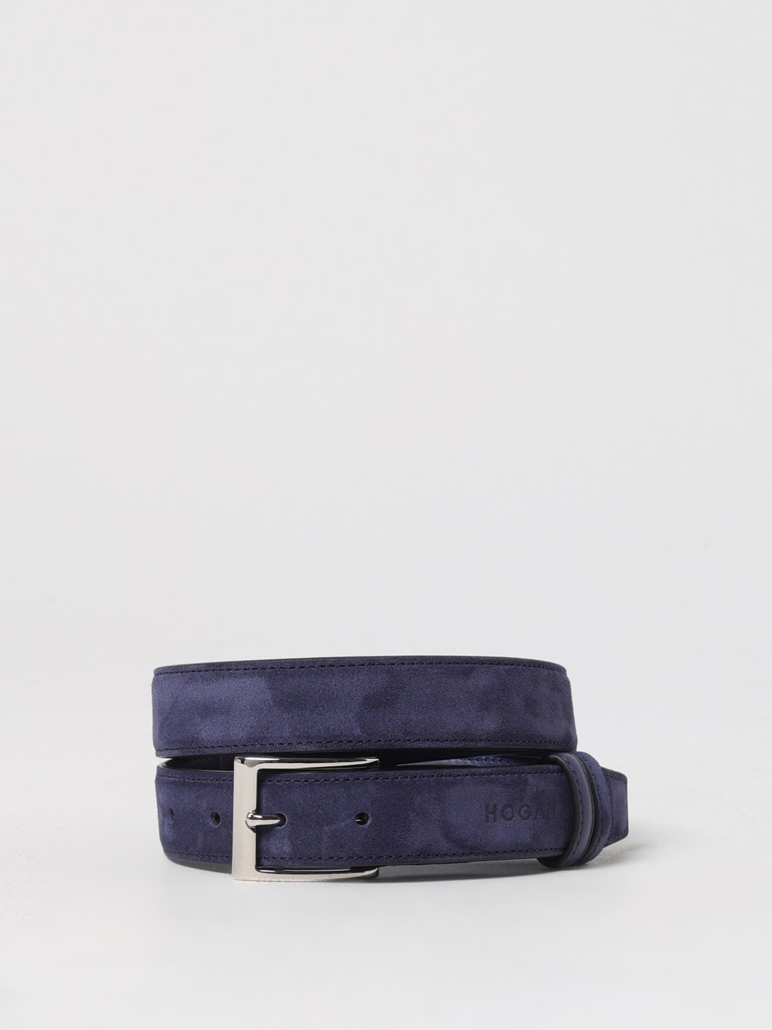 HOGAN CINTURA: Cintura Hogan reversibile in pelle , Blue - Img 1