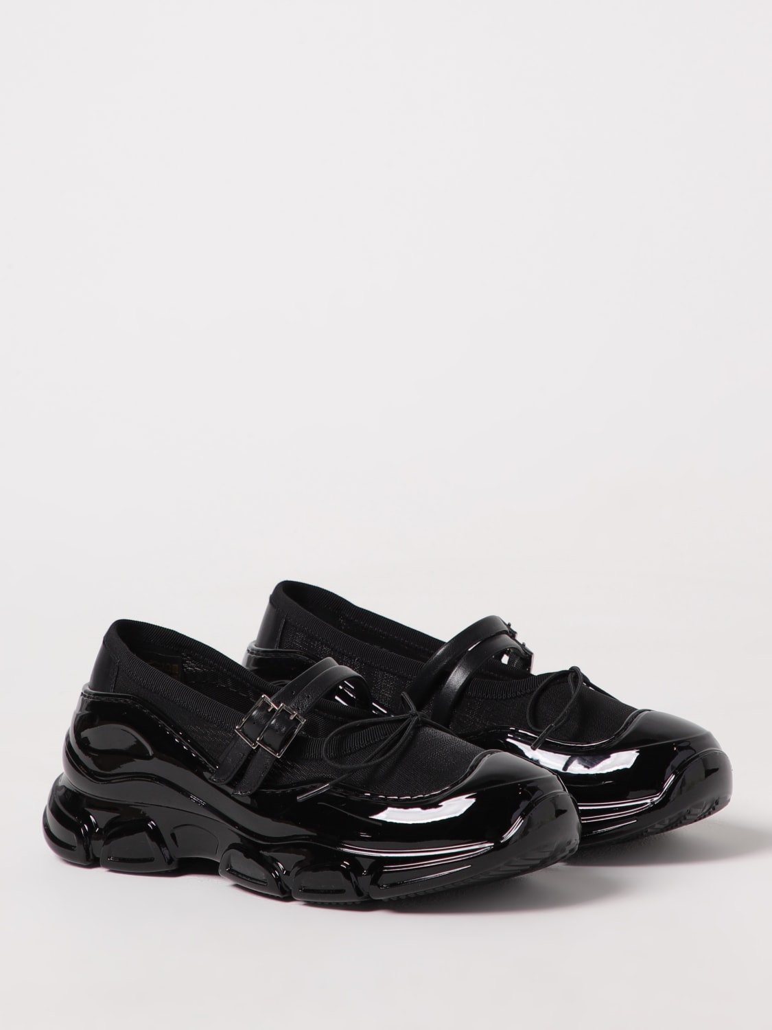 SIMONE ROCHA BALLERINE: Ballerina Simone Rocha in mesh e gomma , Nero - Img 2