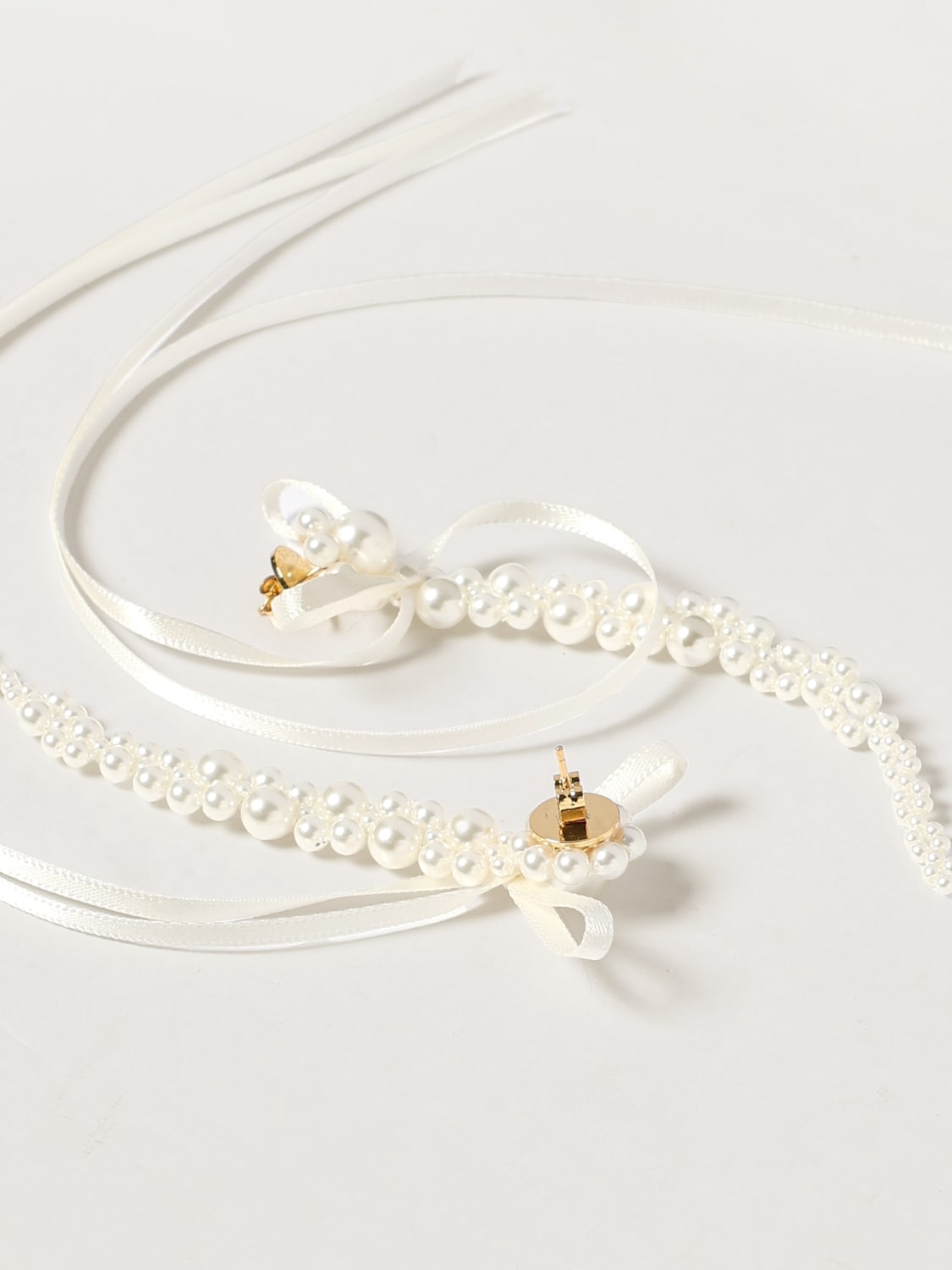 アクセサリーその他 SIMONE ROCHA Woman Jewel Black ERG410S0904 PEARL SIMONE ROCHA: Jewel woman - Black | Simone Rocha jewel