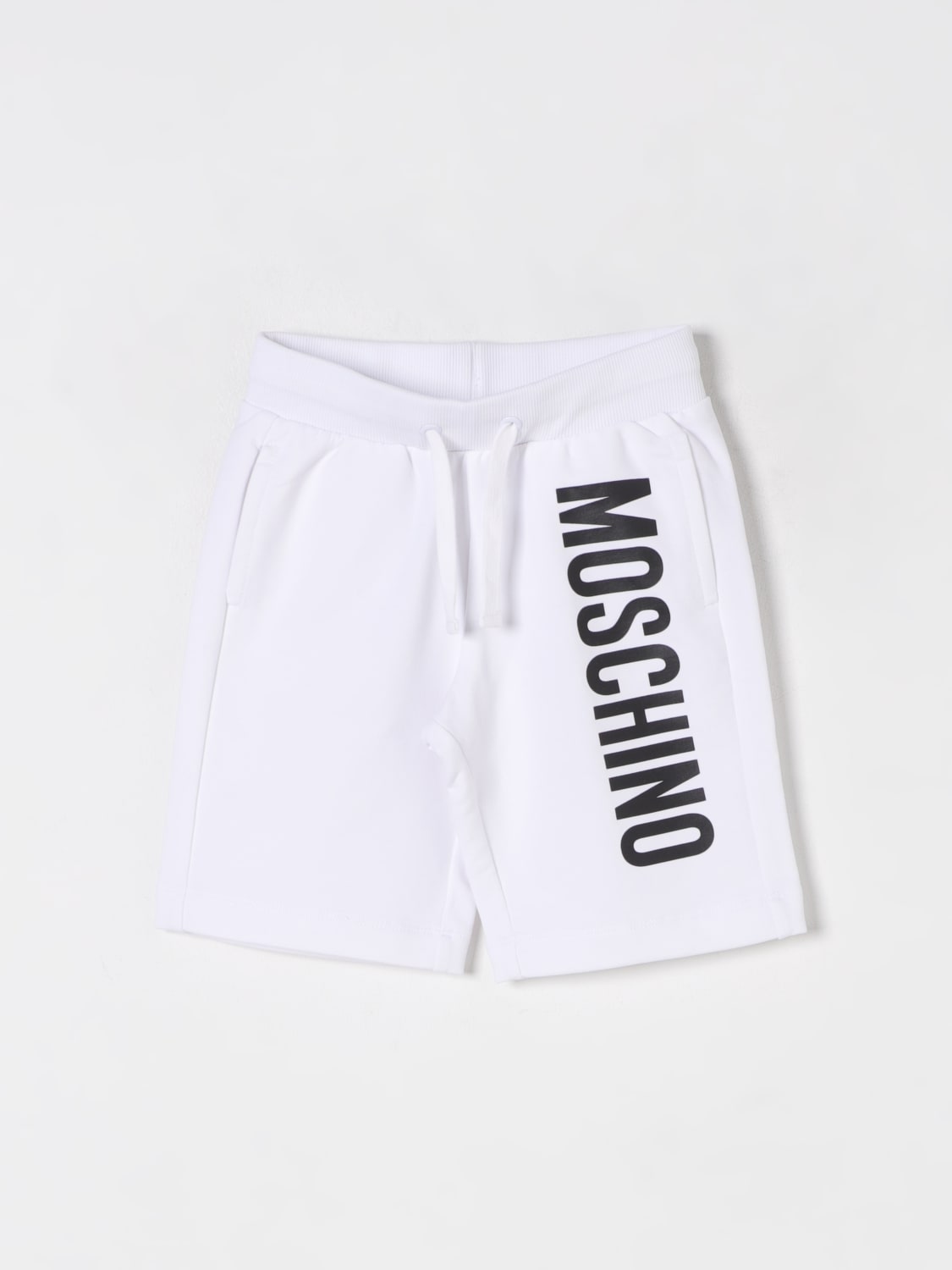 Moschino 25SS ショートパンツ ホワイト系 MOSCHINO：ショートパンツ ボーイ - ホワイト | GIGLIO.COM