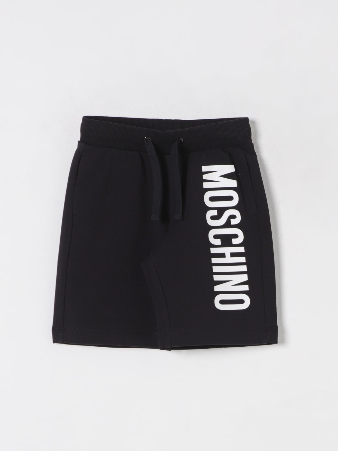 MOSCHINO SHORTS: Shorts kids Moschino, Black - Img 1
