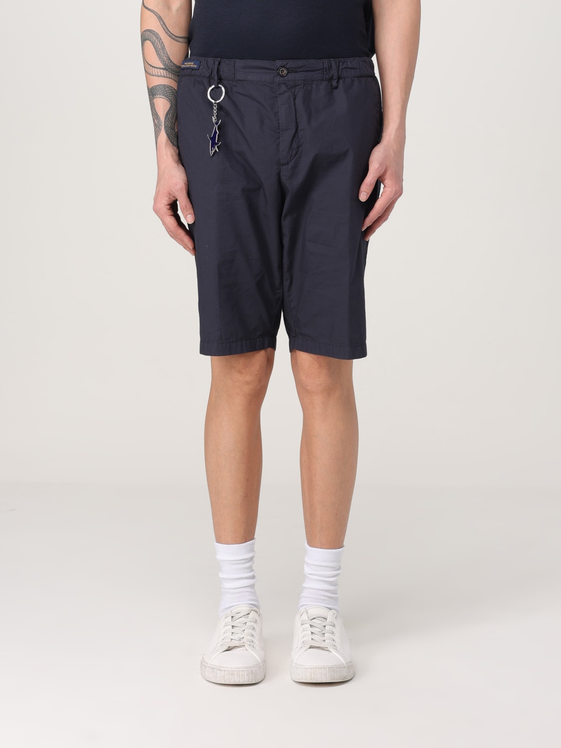 PAUL & SHARK SHORTS: Short men Paul & Shark, Blue - Img 1