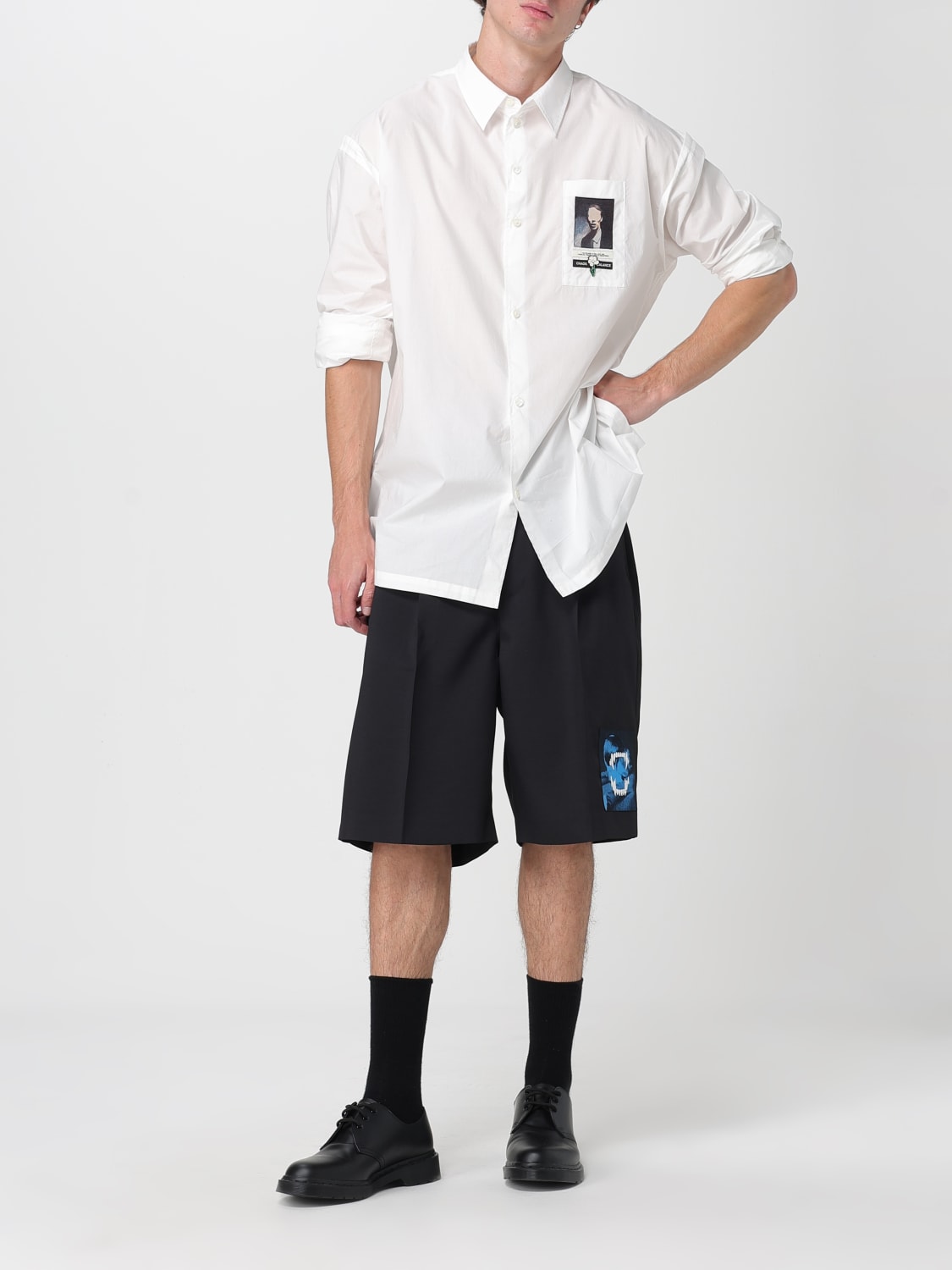 UNDERCOVER PANTALONES CORTOS: Pantalones cortos hombre Undercover, Negro - Img 2