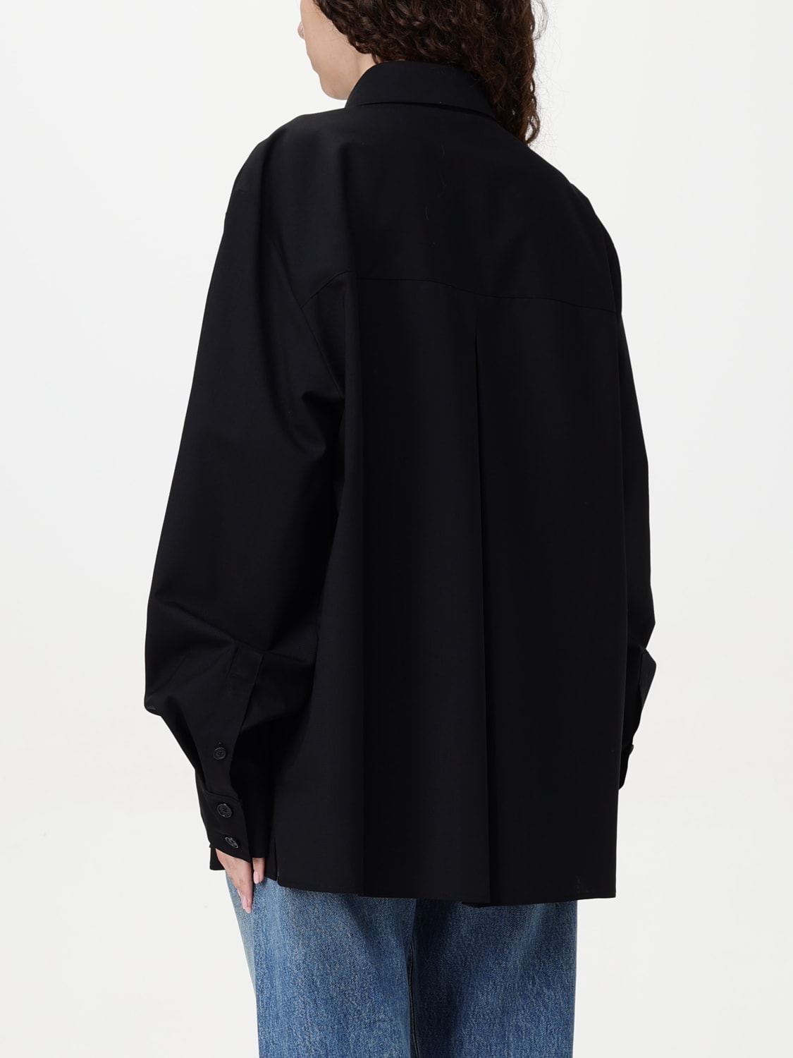 KHAITE SHIRT: Shirt woman Khaite, Black - Img 2