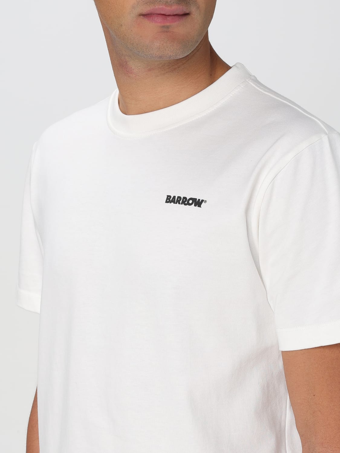 BARROW T-SHIRT: T-shirt men Barrow, White - Img 3