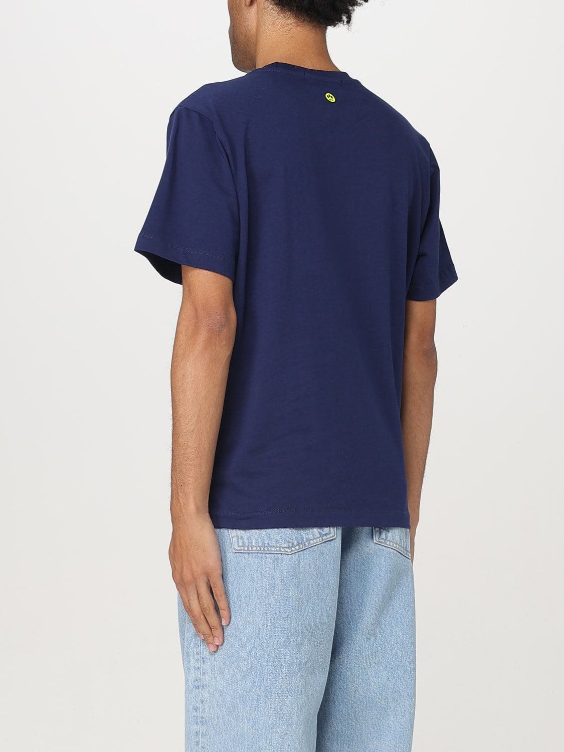 BARROW T-SHIRT: T-shirt Barrow in cotone con logo , Blue - Img 2