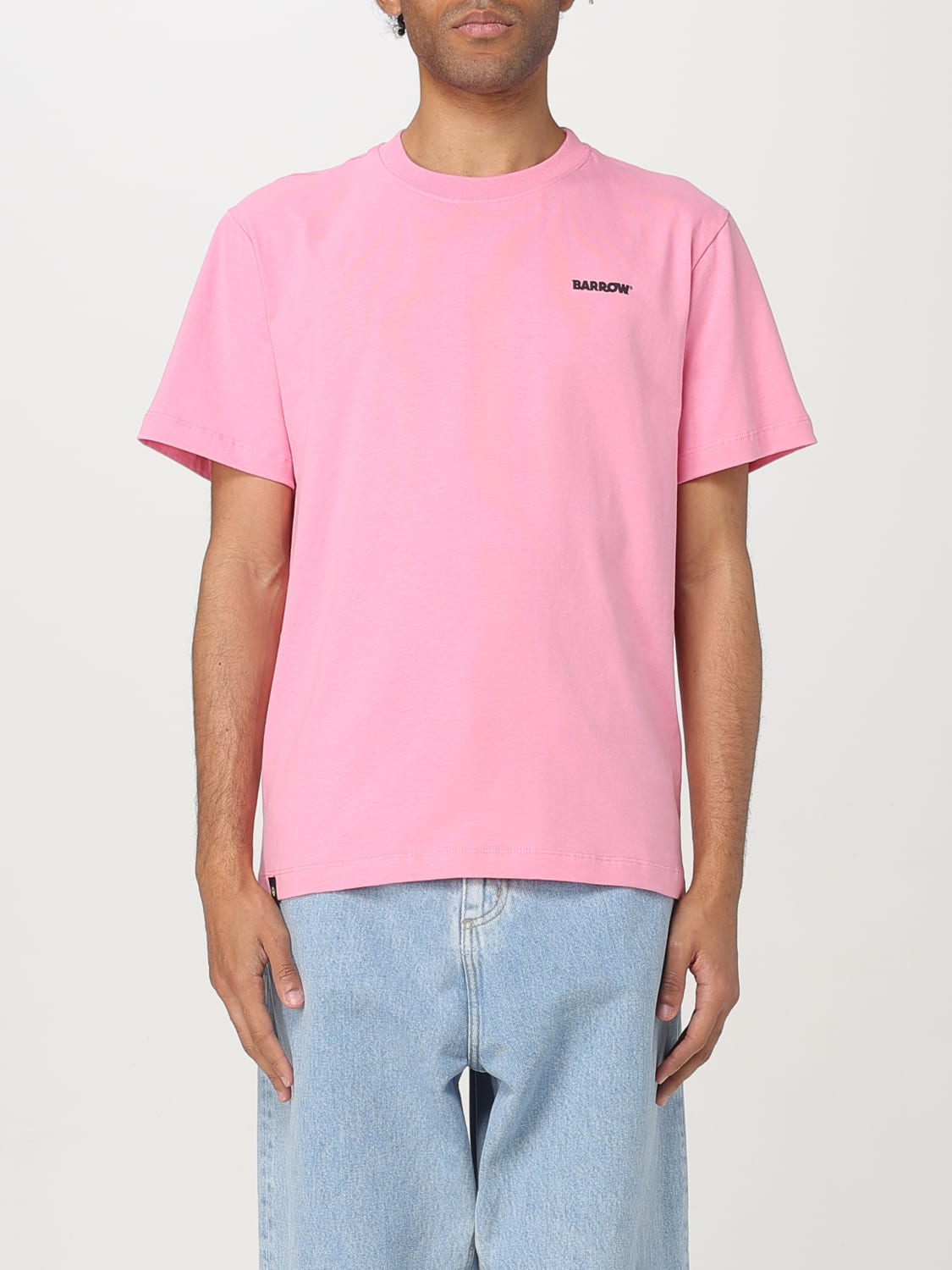 BARROW T-SHIRT: T-shirt men Barrow, Pink - Img 1