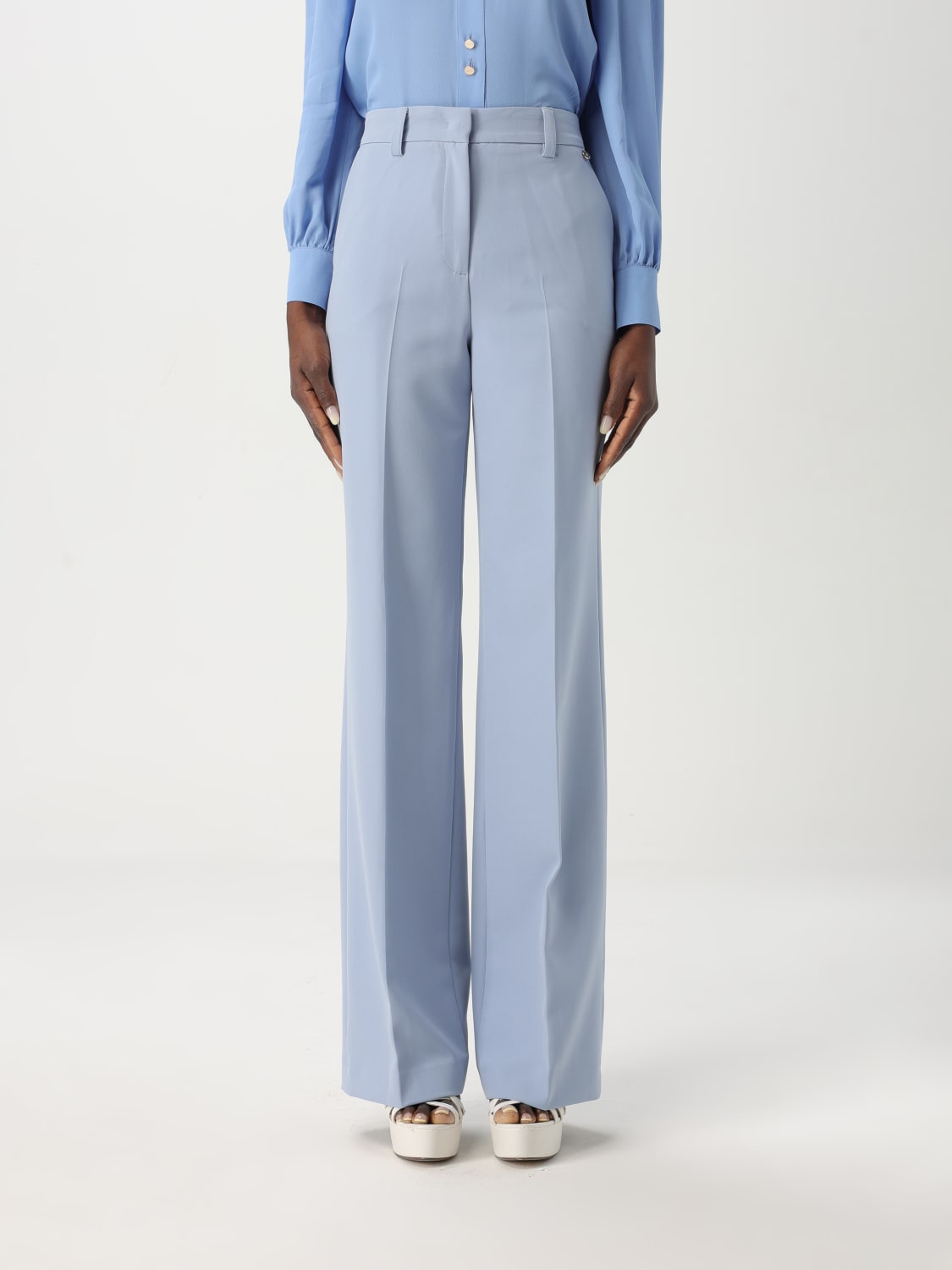 LIU JO HOSE: Hose damen Liu Jo, Blau - Img 1