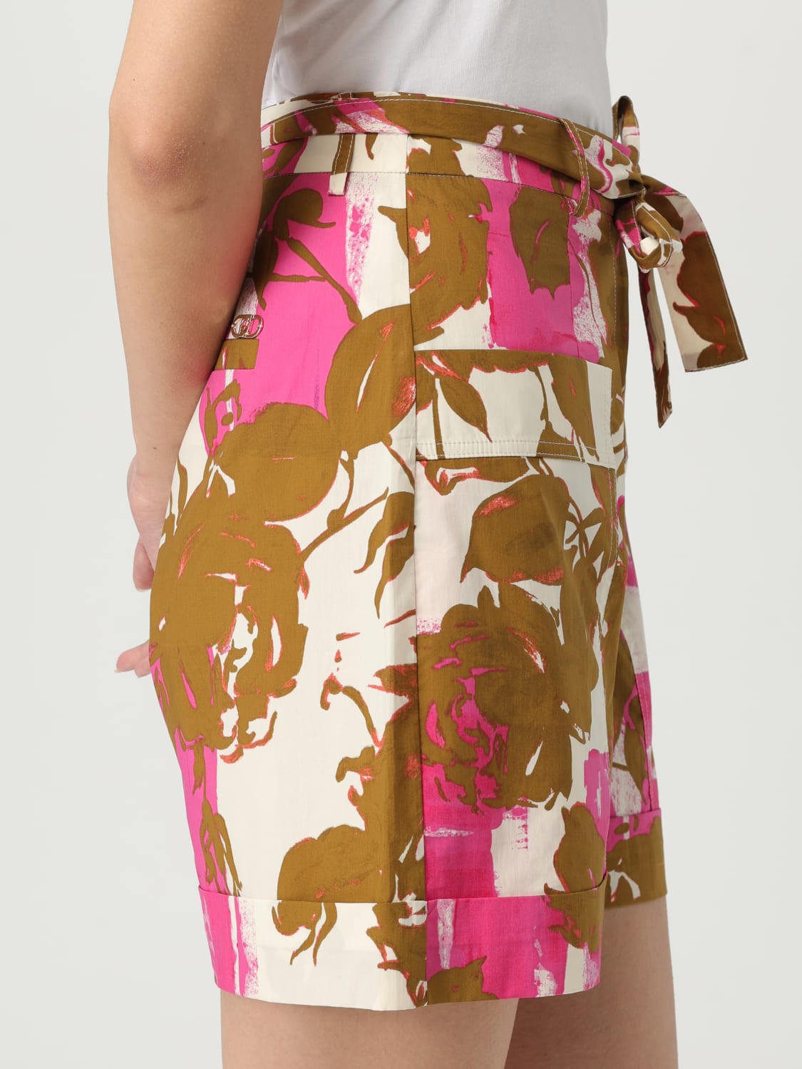 ショートパンツ LIU JO Woman Short Blush Pink WA5175T4853 Z9808 Poplin shorts colour pink | Liu Jo