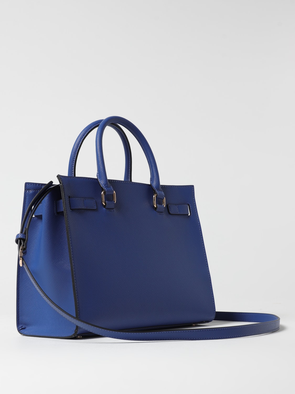 LIU JO BORSA TOTE: Borsa Liu Jo in pelle sintetica saffiano , Blue - Img 2