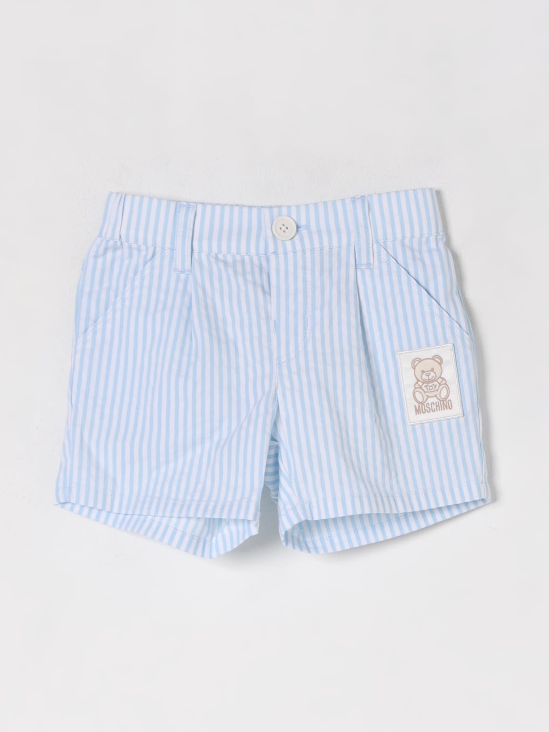 MOSCHINO SHORTS: Shorts kids Moschino, White - Img 1