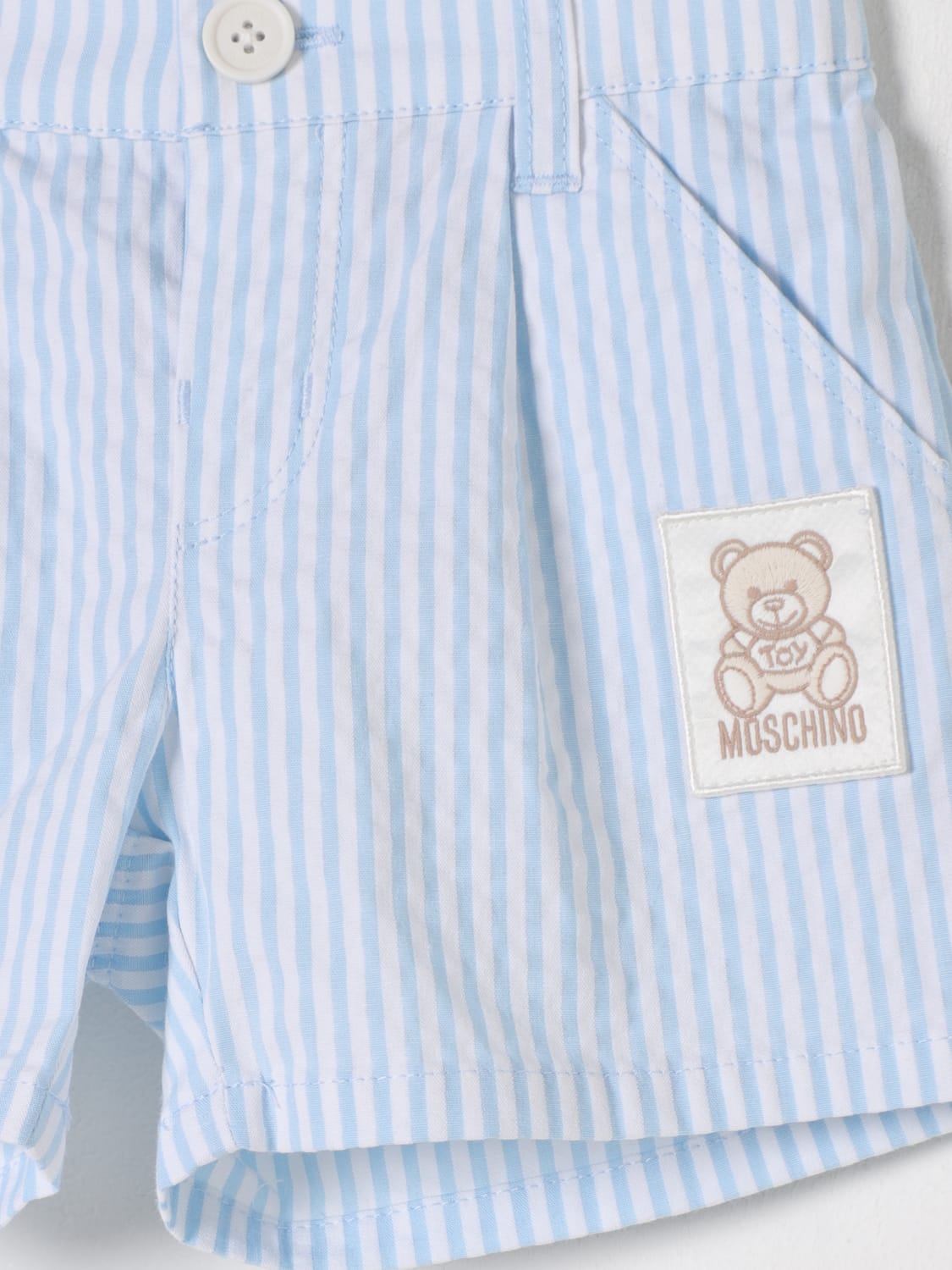 MOSCHINO SHORTS: Shorts kids Moschino, White - Img 3